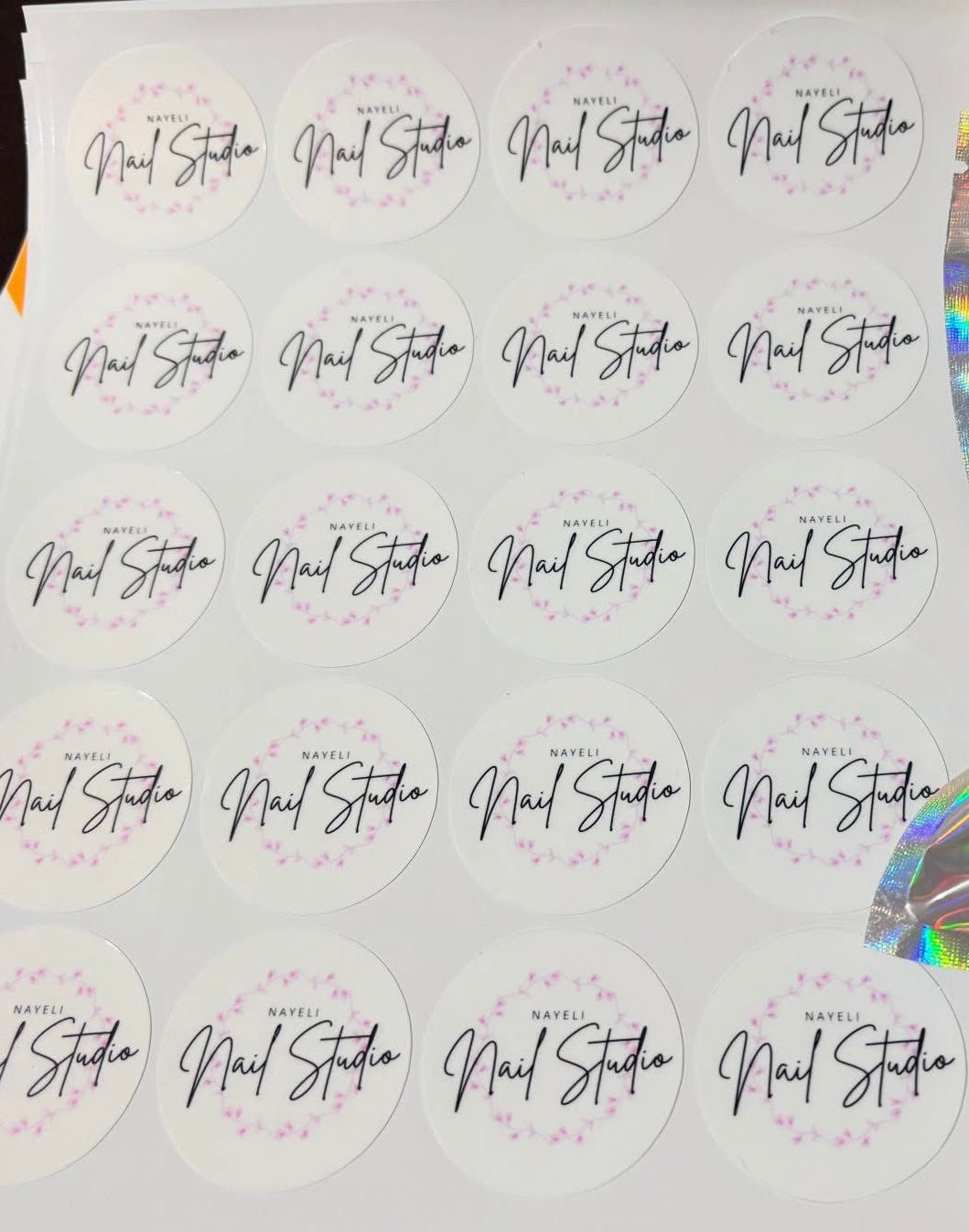 Stickers de tu negocio